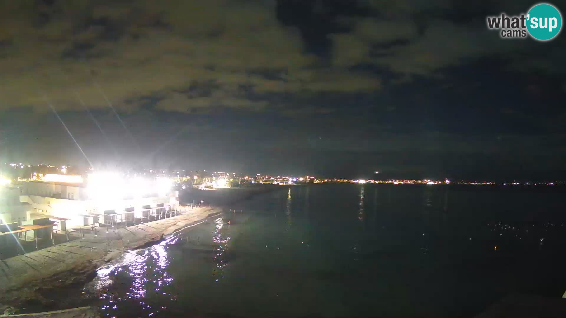 Camera en vivo Golfo de Cagliari – Playa del Poetto – Cerdeña