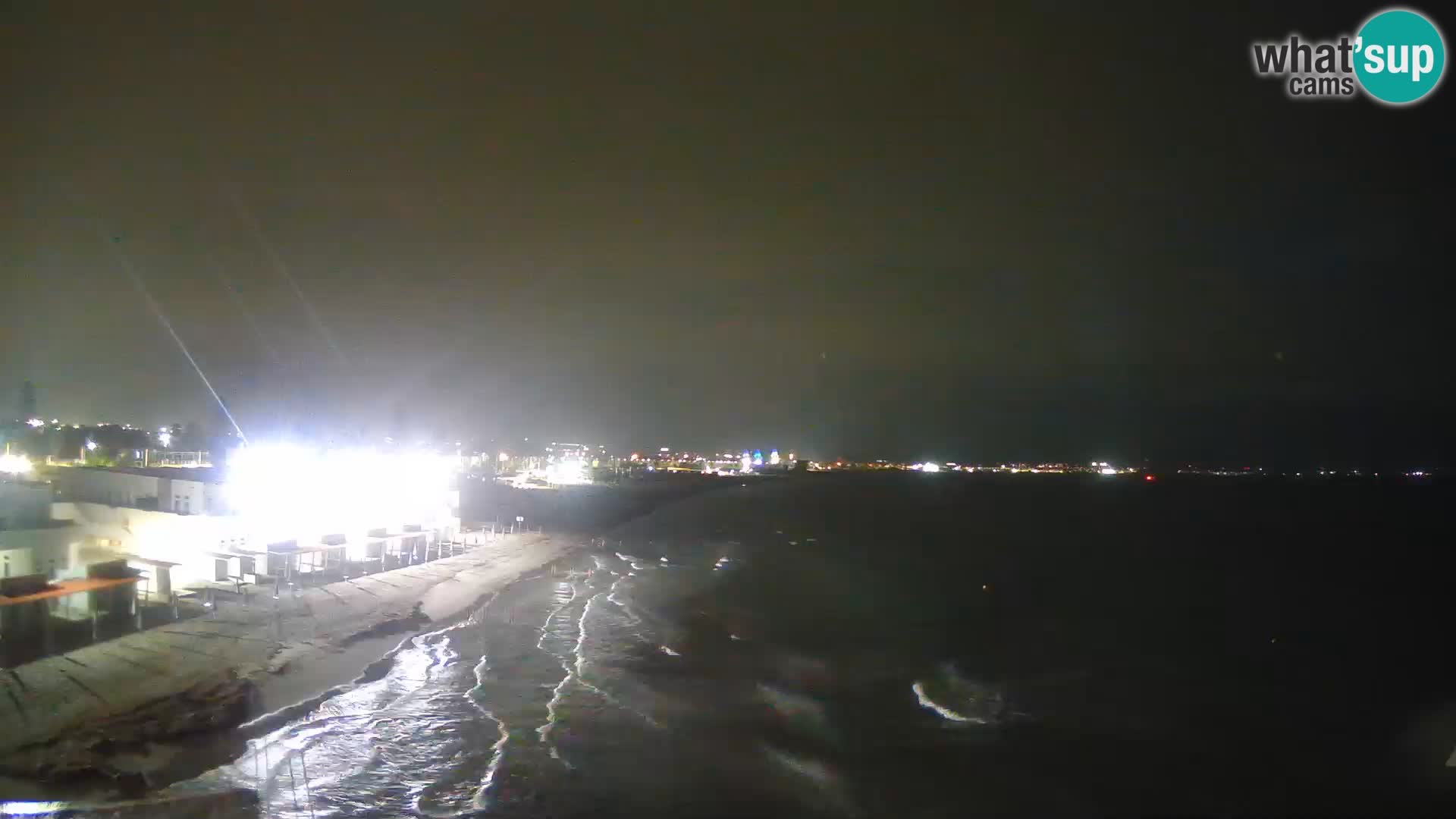 Camera en vivo Golfo de Cagliari – Playa del Poetto – Cerdeña