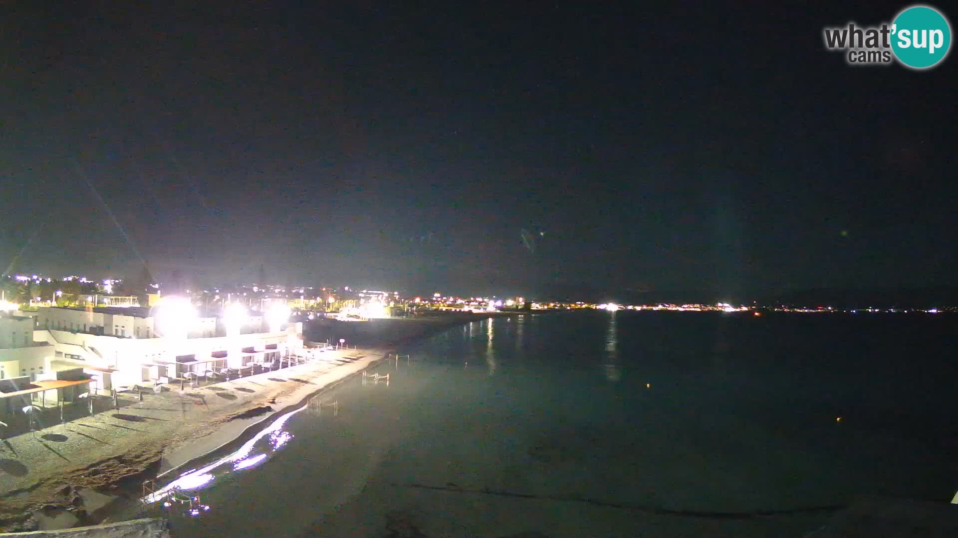 Camera en vivo Golfo de Cagliari – Playa del Poetto – Cerdeña