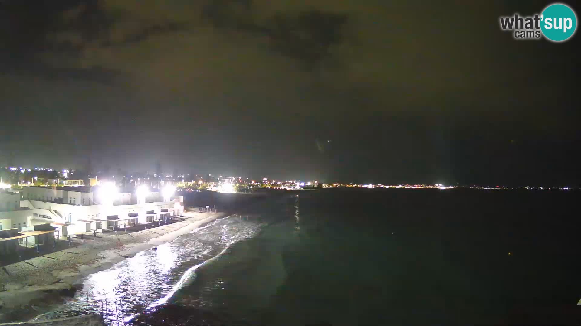 Live Webcam Golfo di Cagliari – Spiaggia del Poetto – Sardegna