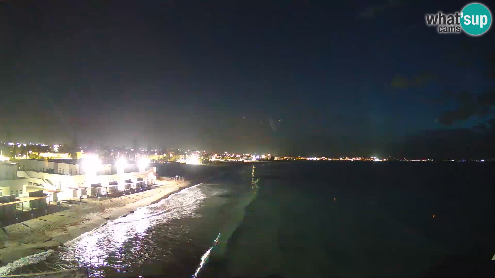 Live Webcam Golfo di Cagliari – Spiaggia del Poetto – Sardegna