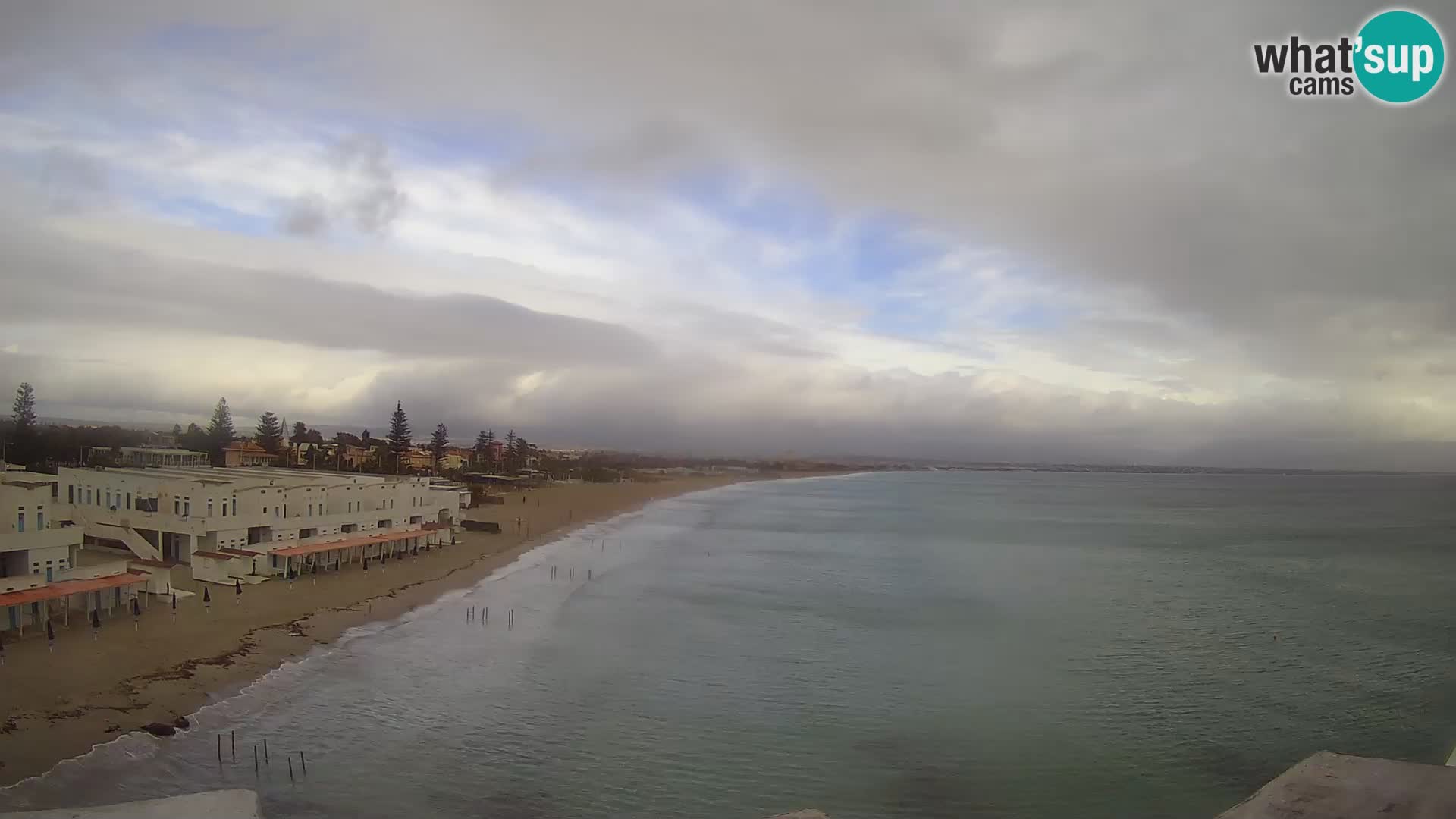 Camera en vivo Golfo de Cagliari – Playa del Poetto – Cerdeña