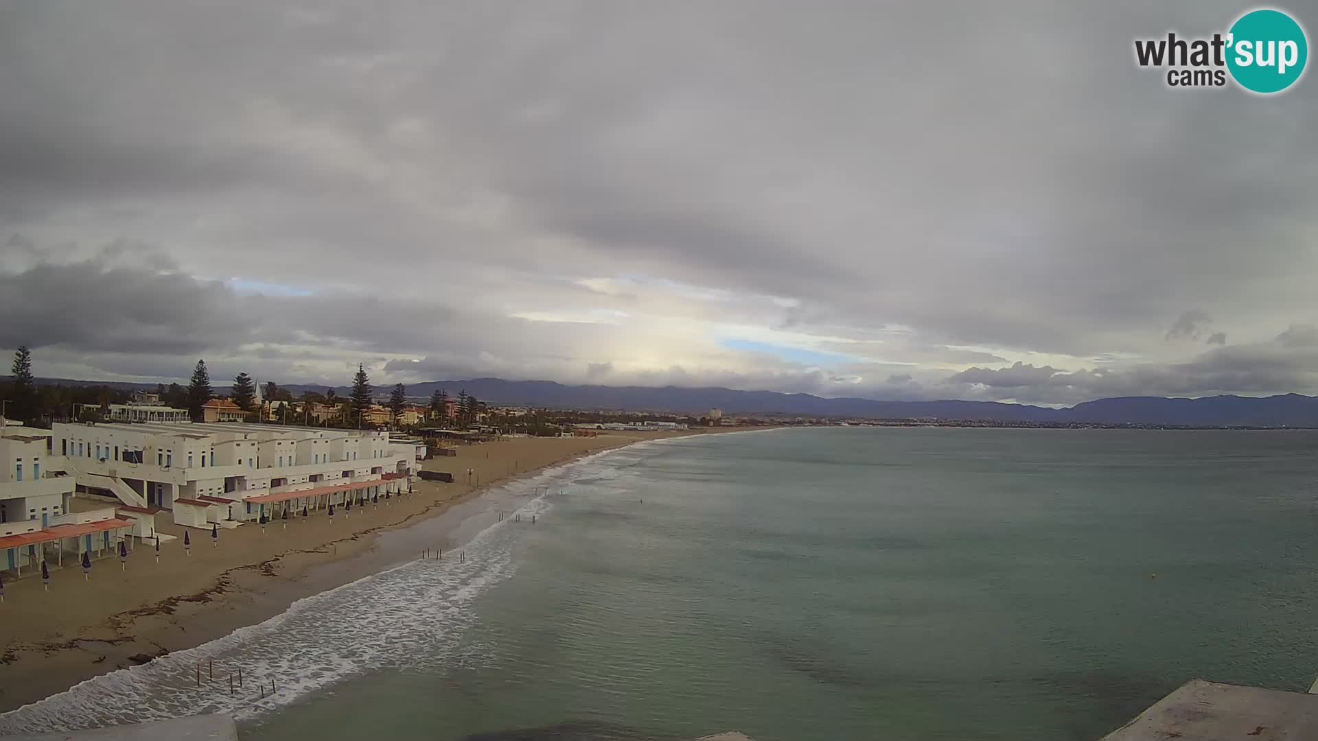 Live Webcam Golfo di Cagliari – Spiaggia del Poetto – Sardegna