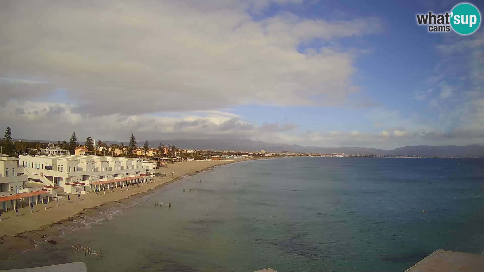 Live Webcam Golfo di Cagliari – Spiaggia del Poetto – Sardegna