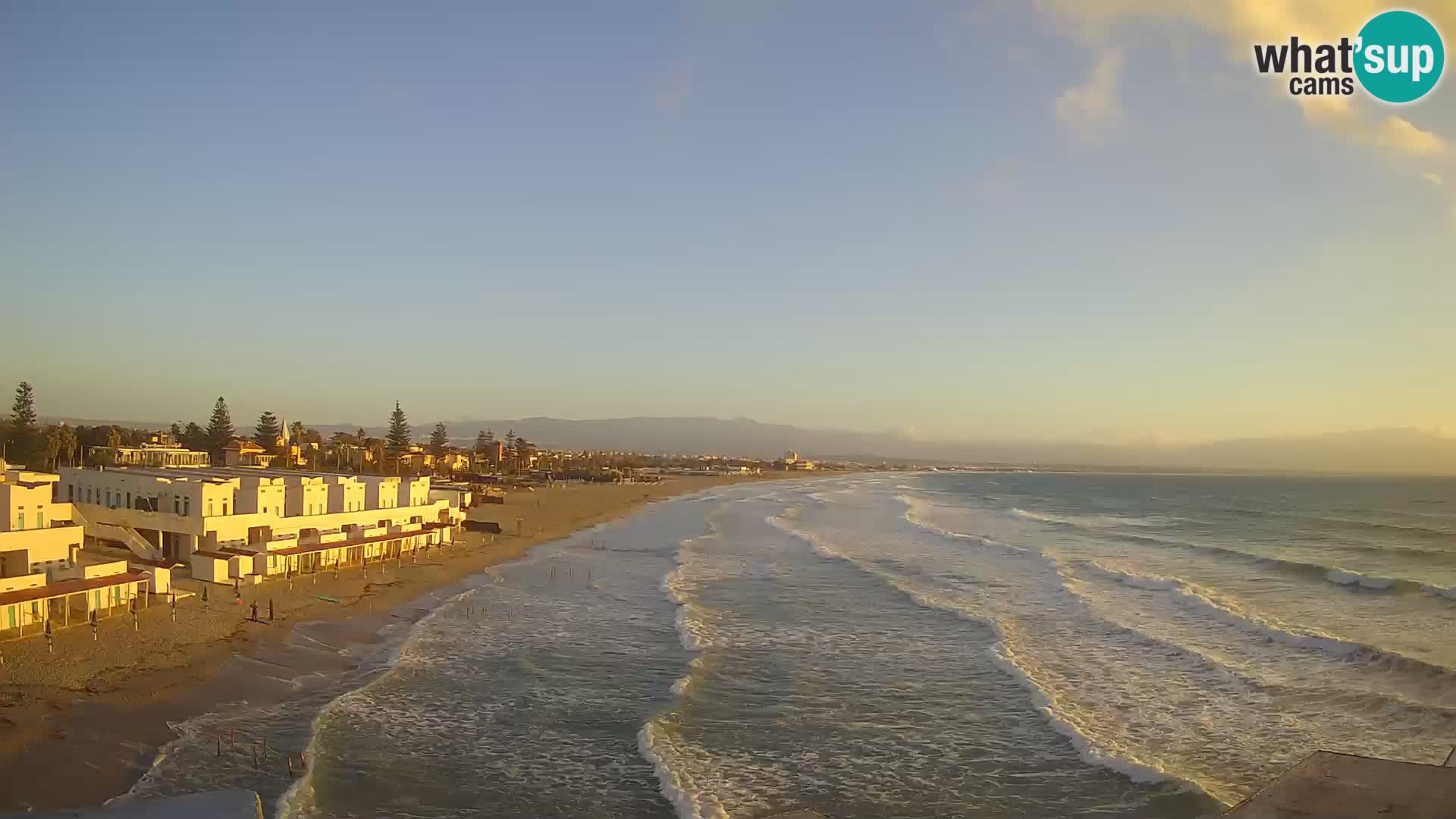 Live Webcam Golfo di Cagliari – Spiaggia del Poetto – Sardegna