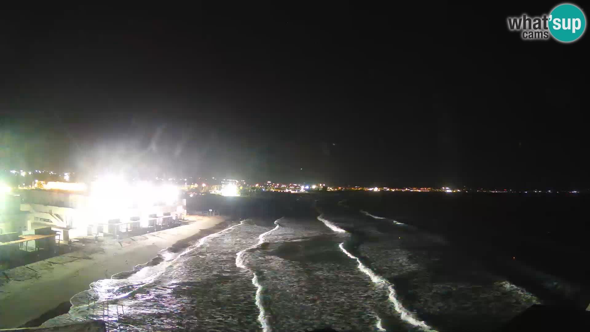 Live Webcam Golfo di Cagliari – Spiaggia del Poetto – Sardegna