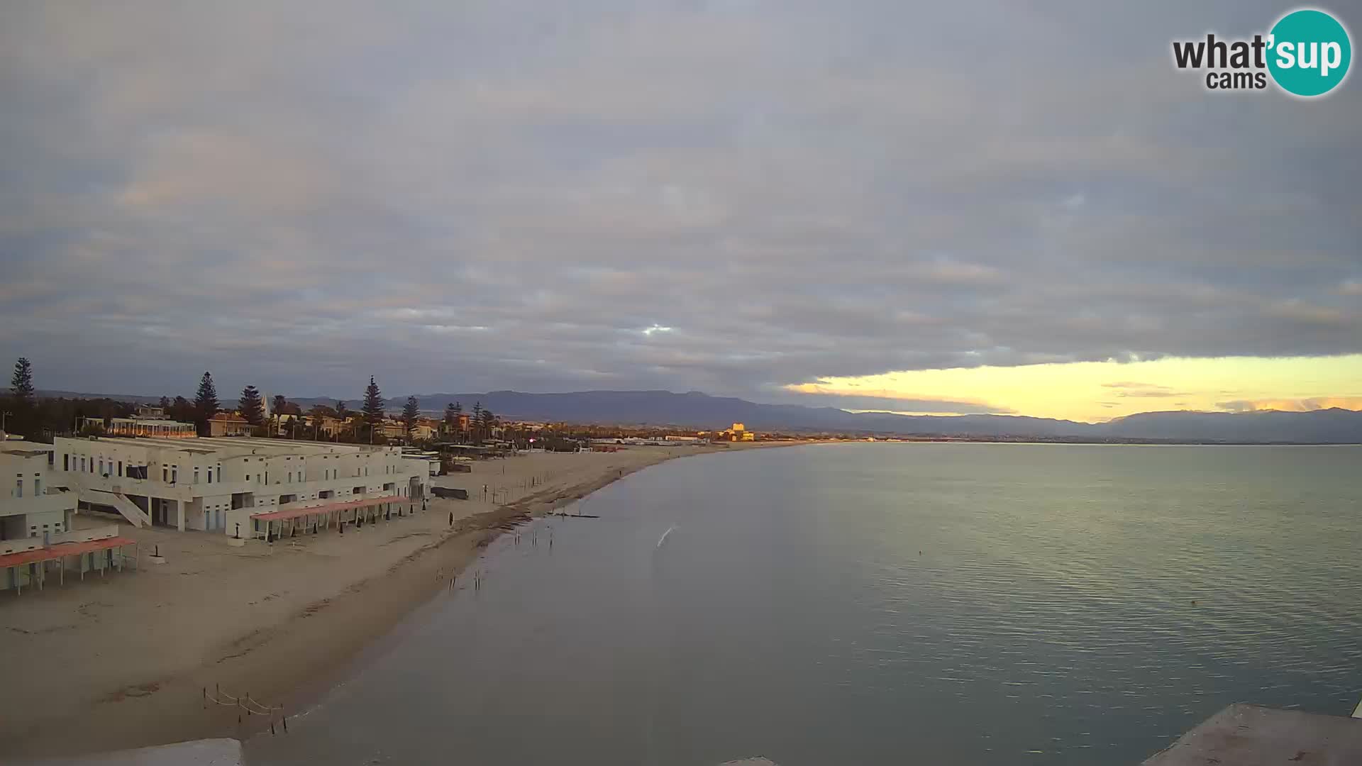 Live Webcam Golfo di Cagliari – Spiaggia del Poetto – Sardegna