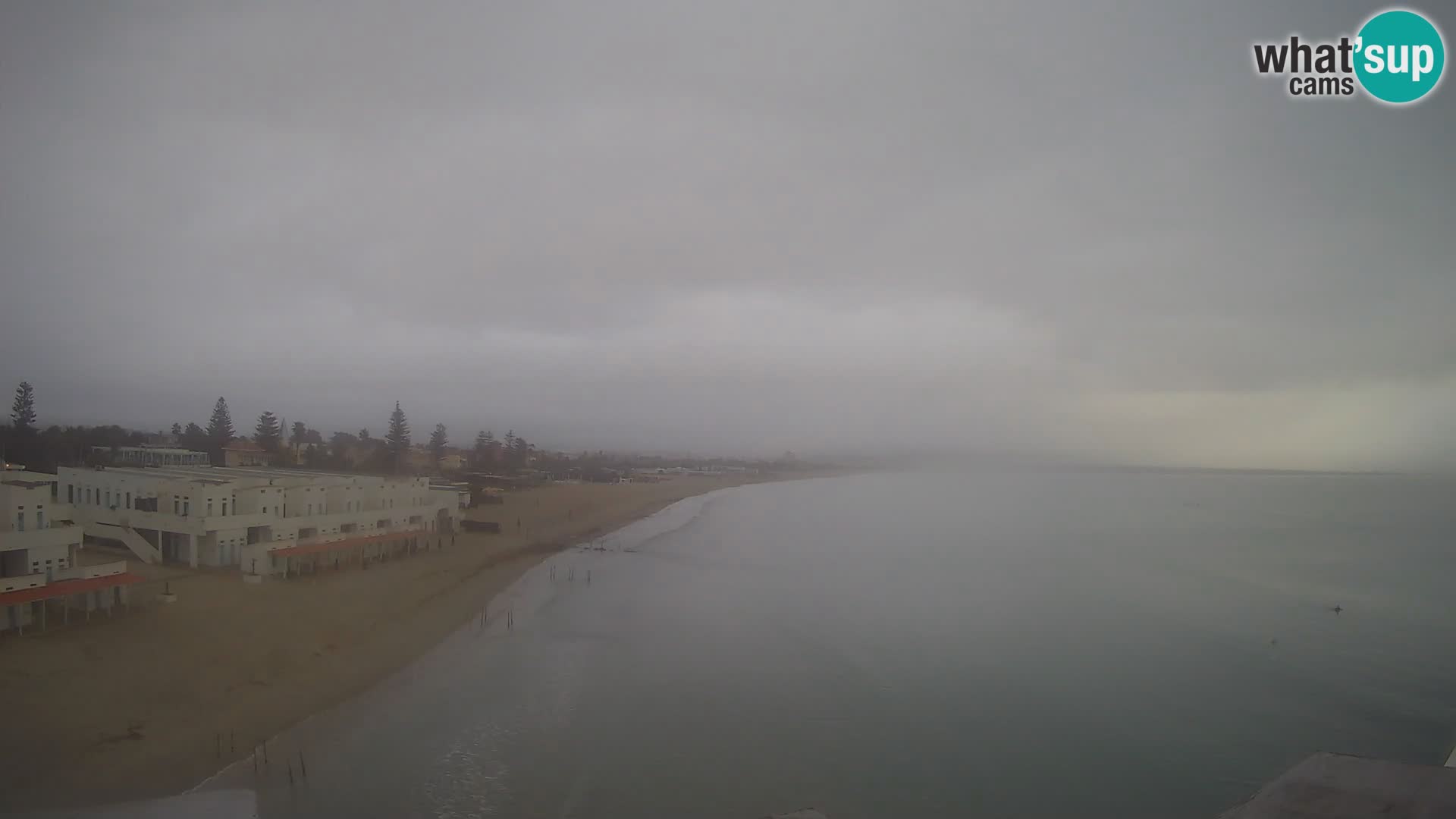 Camera en vivo Golfo de Cagliari – Playa del Poetto – Cerdeña