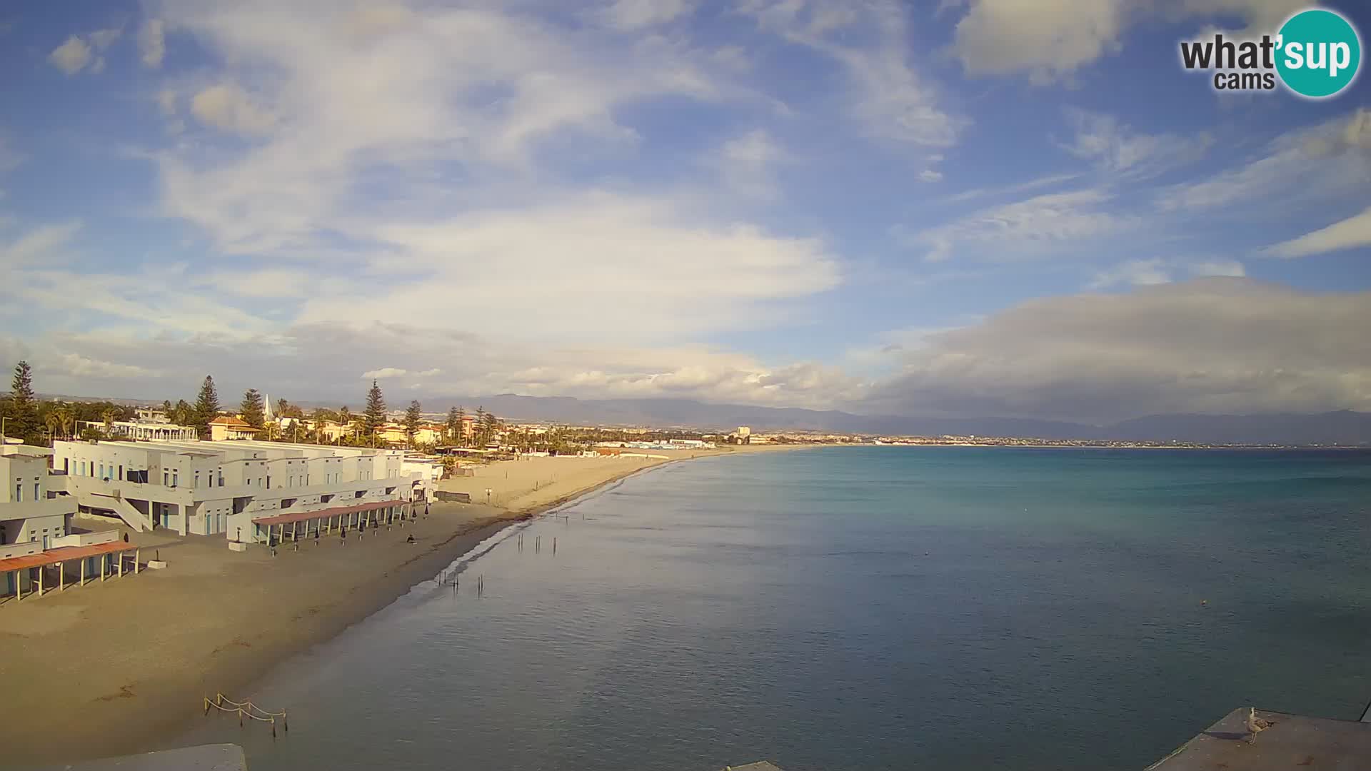 Live Webcam Golf von Cagliari – Strand Poetto – Sardinien