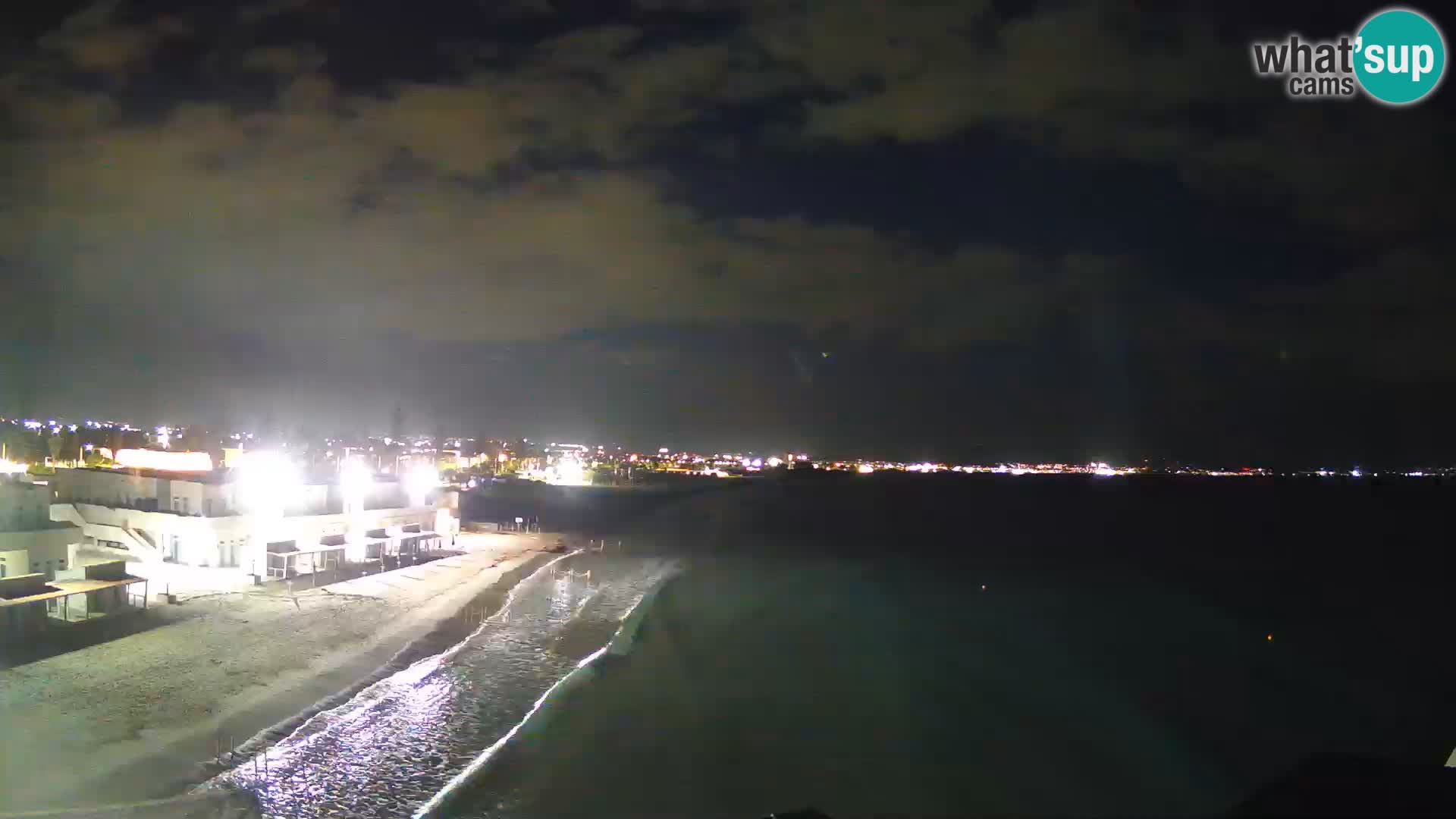 Camera en vivo Golfo de Cagliari – Playa del Poetto – Cerdeña