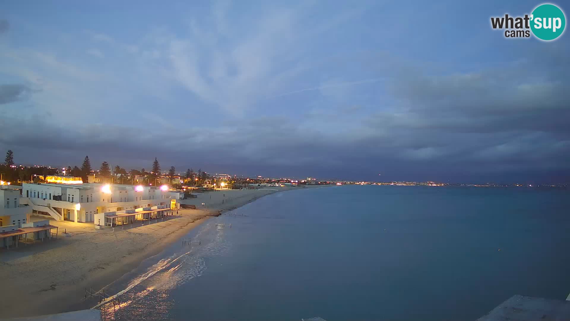 Live Webcam Golfo di Cagliari – Spiaggia del Poetto – Sardegna