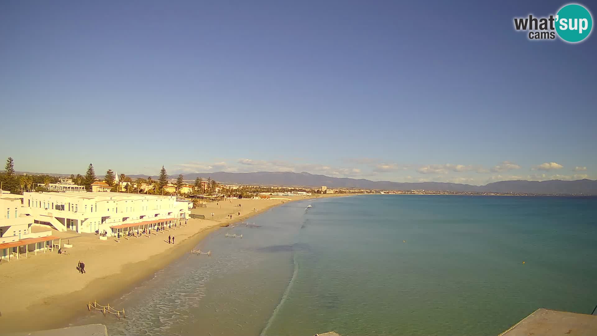 Live Webcam Gulf of Cagliari – Poetto beach – Sardinia