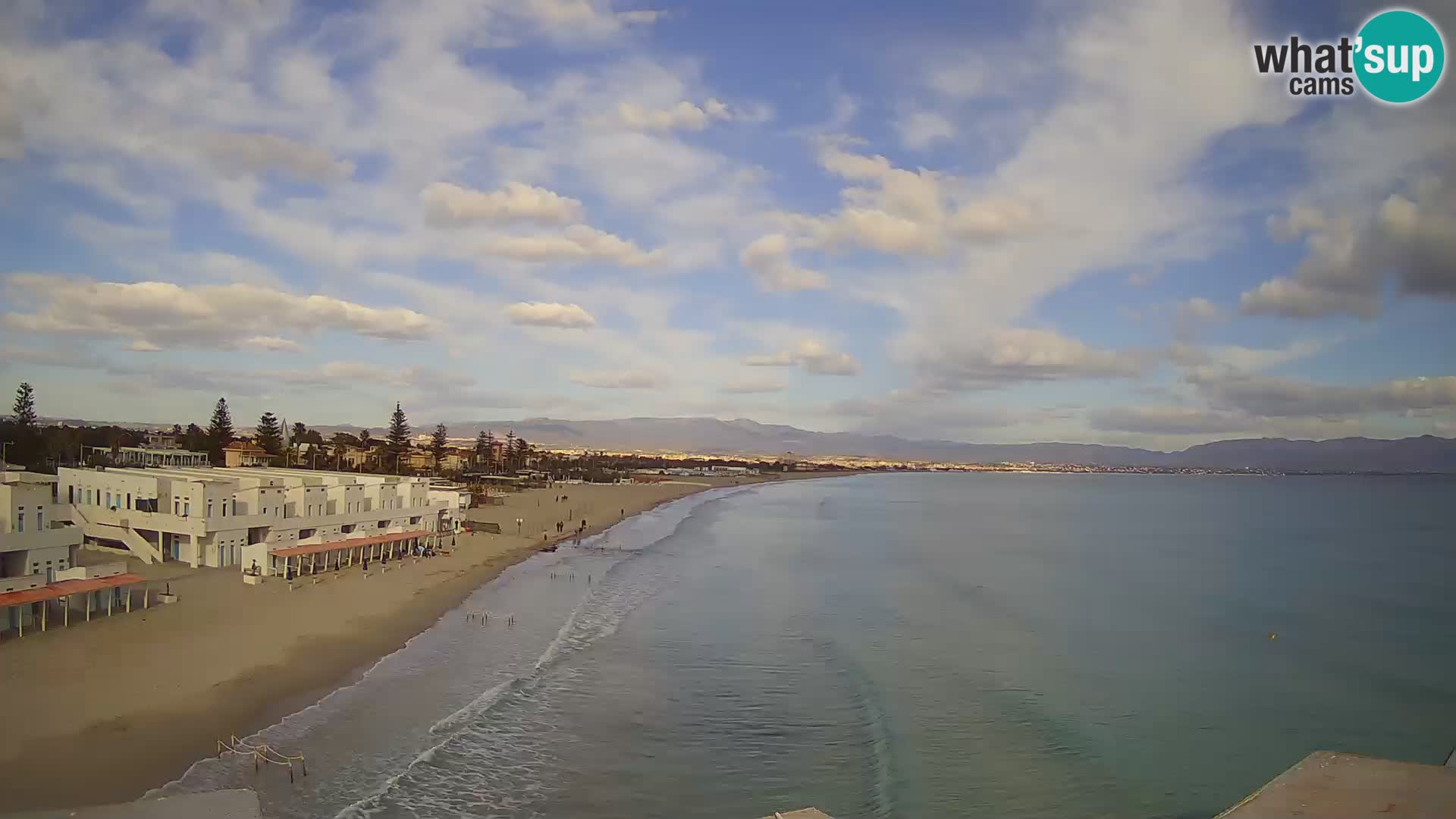 Live Webcam Gulf of Cagliari – Poetto beach – Sardinia