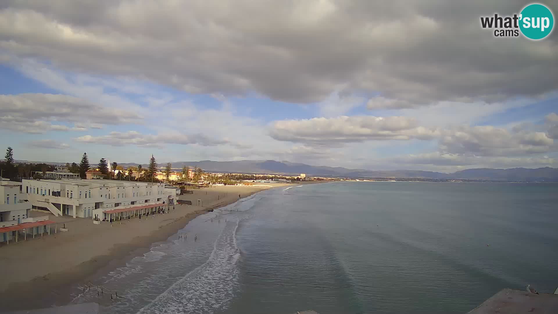 Live Webcam Gulf of Cagliari – Poetto beach – Sardinia