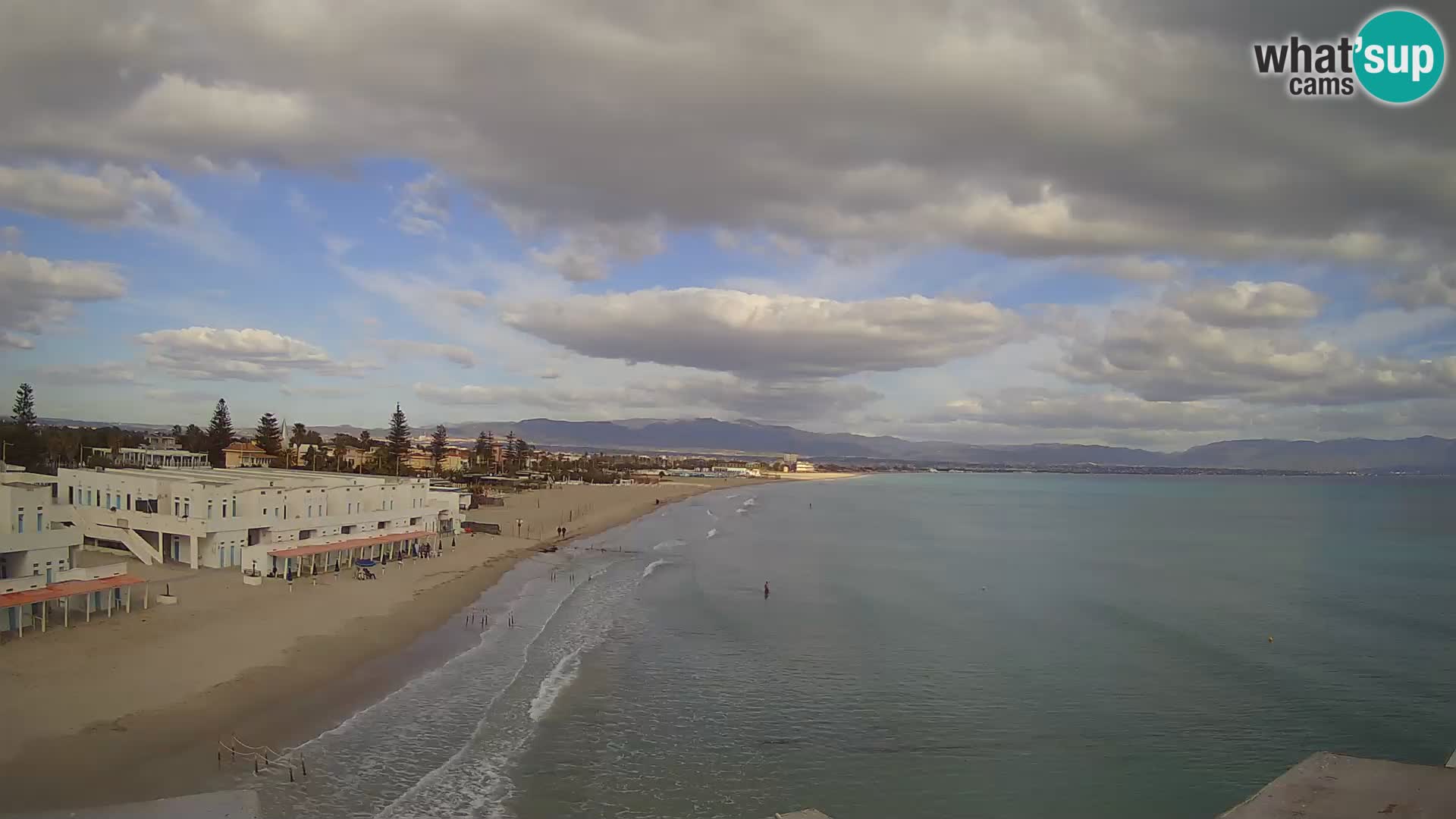 Live Webcam Gulf of Cagliari – Poetto beach – Sardinia