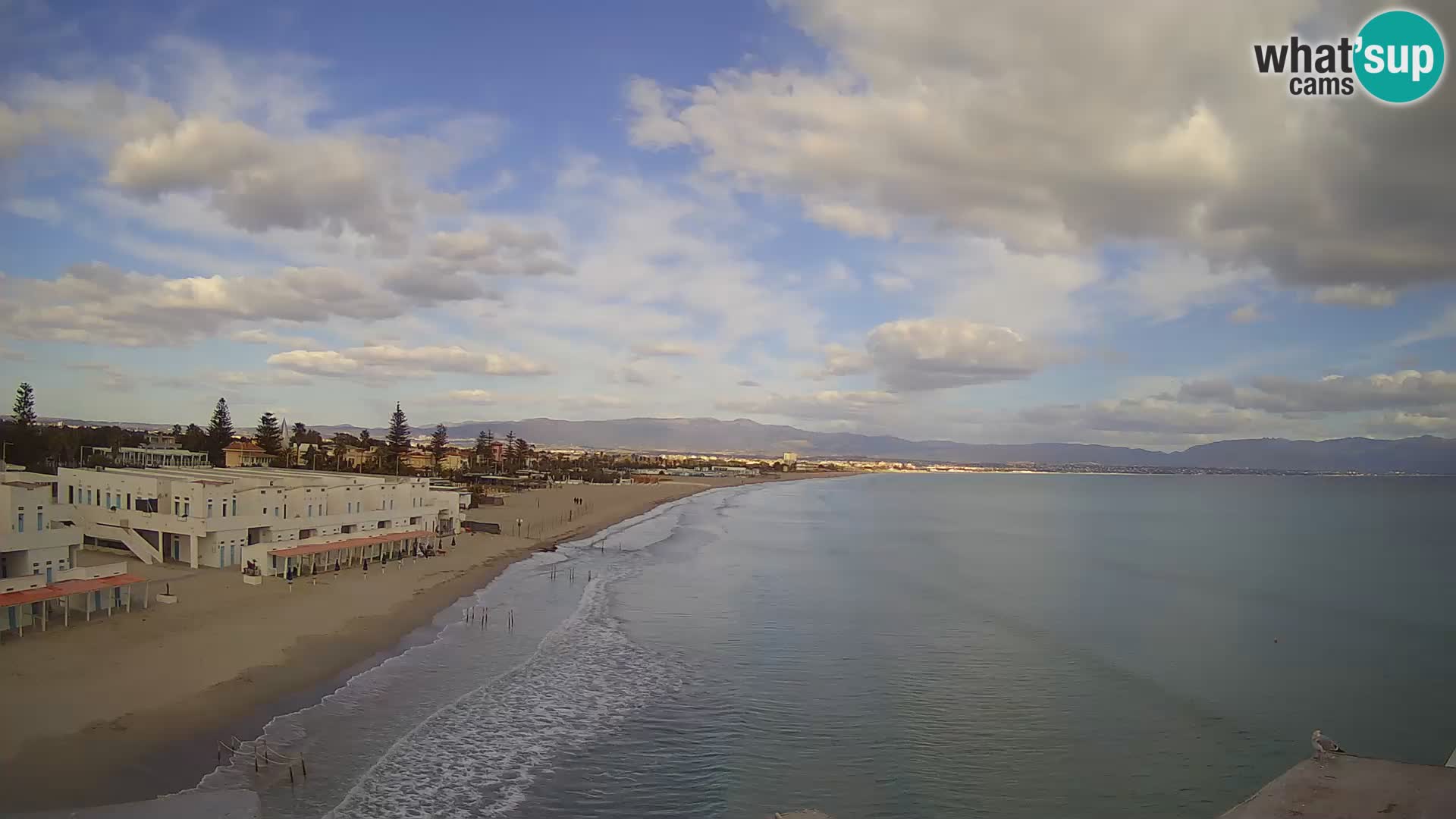 Live Webcam Gulf of Cagliari – Poetto beach – Sardinia