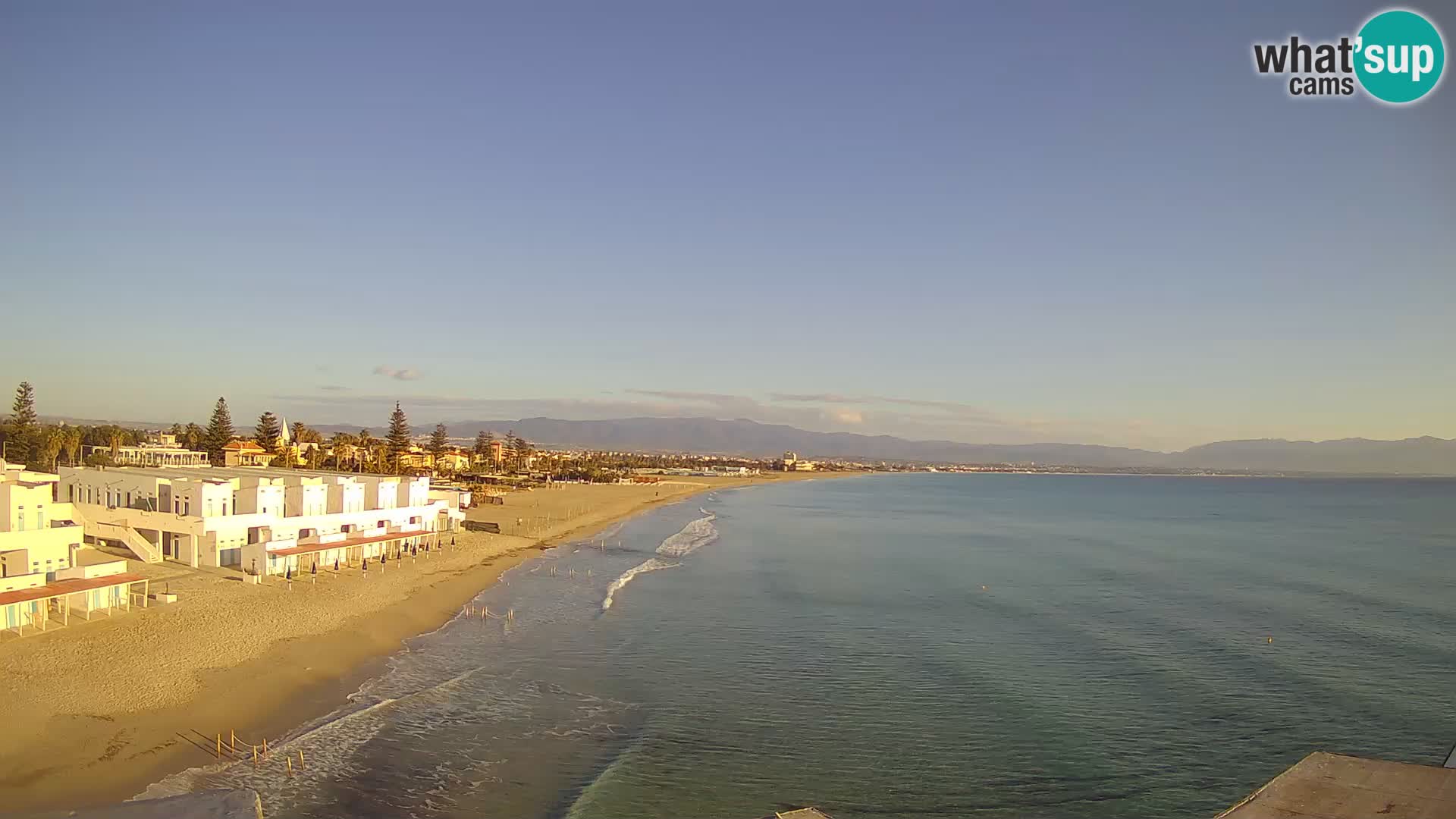 Live Webcam Gulf of Cagliari – Poetto beach – Sardinia