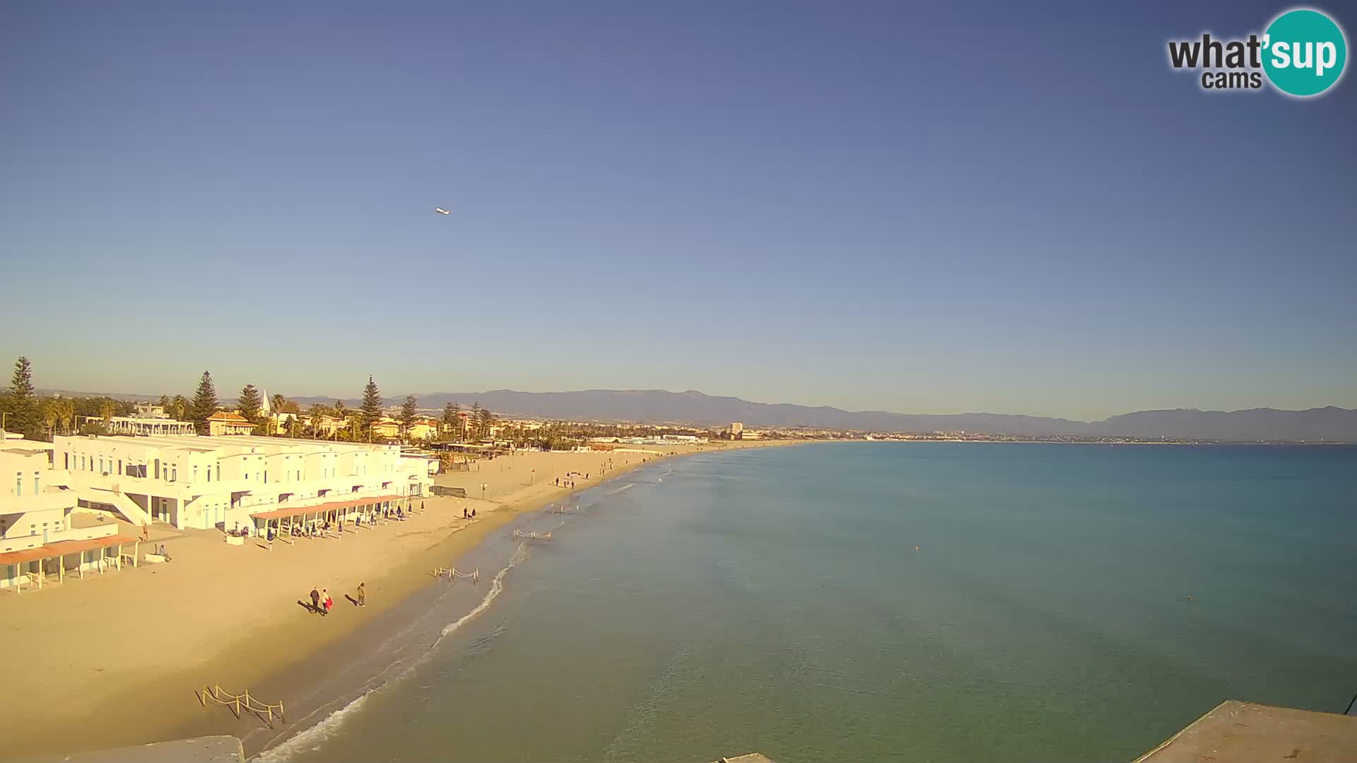 Live Webcam Gulf of Cagliari – Poetto beach – Sardinia