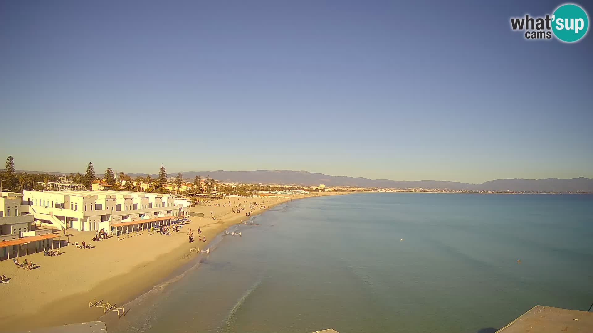 Live Webcam Gulf of Cagliari – Poetto beach – Sardinia