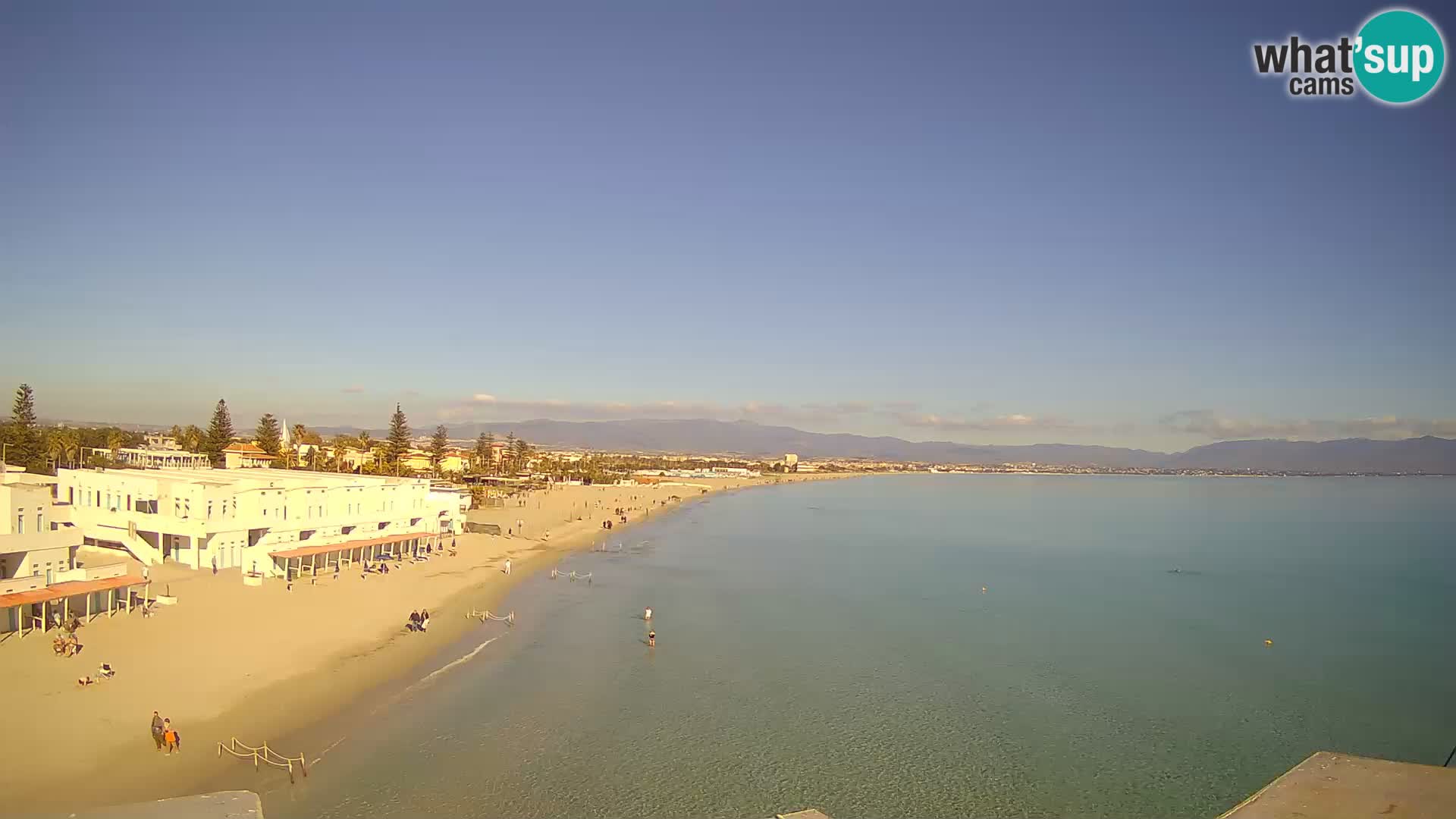 Live Webcam Gulf of Cagliari – Poetto beach – Sardinia