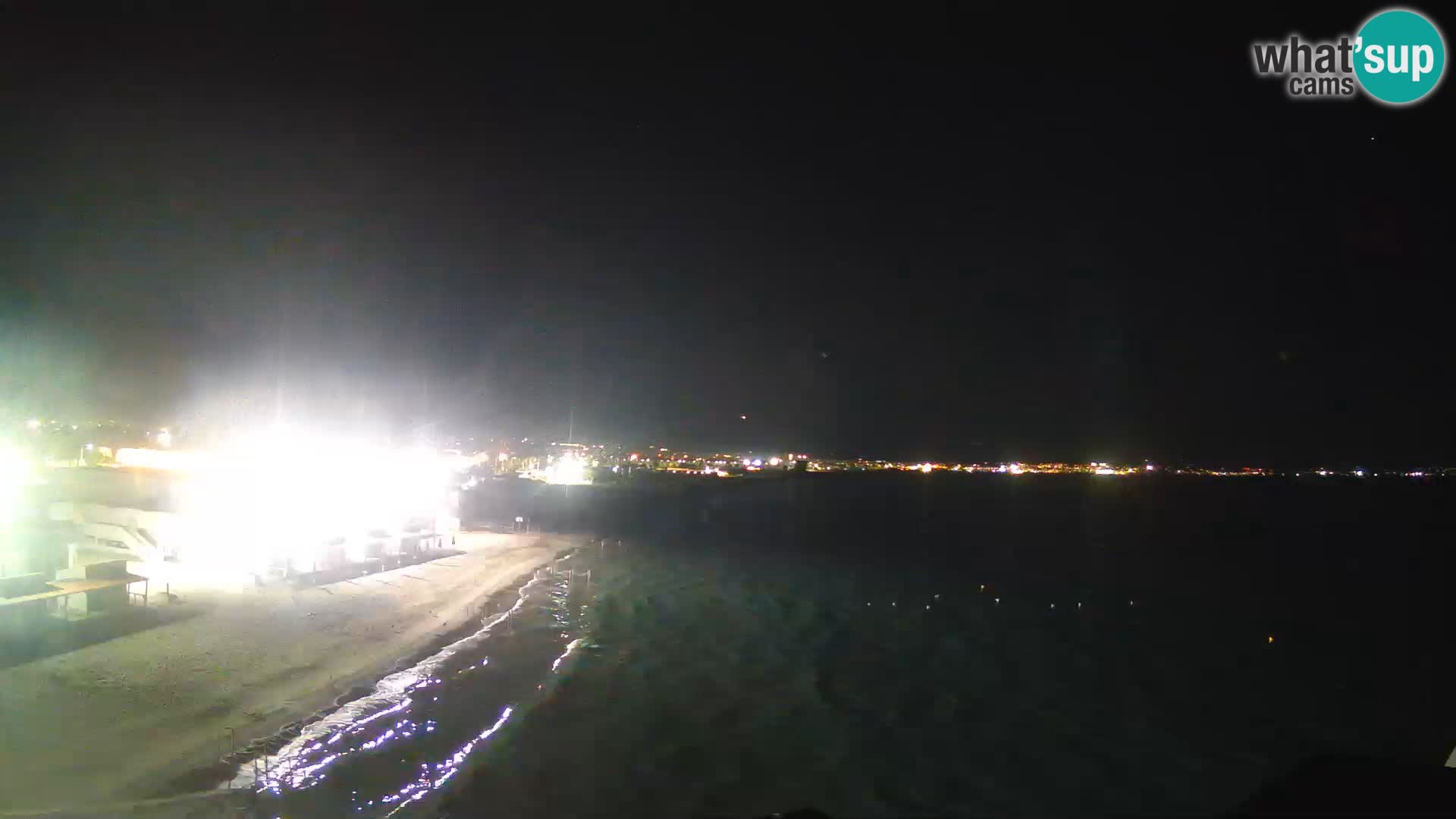 Live Webcam Golf von Cagliari – Strand Poetto – Sardinien