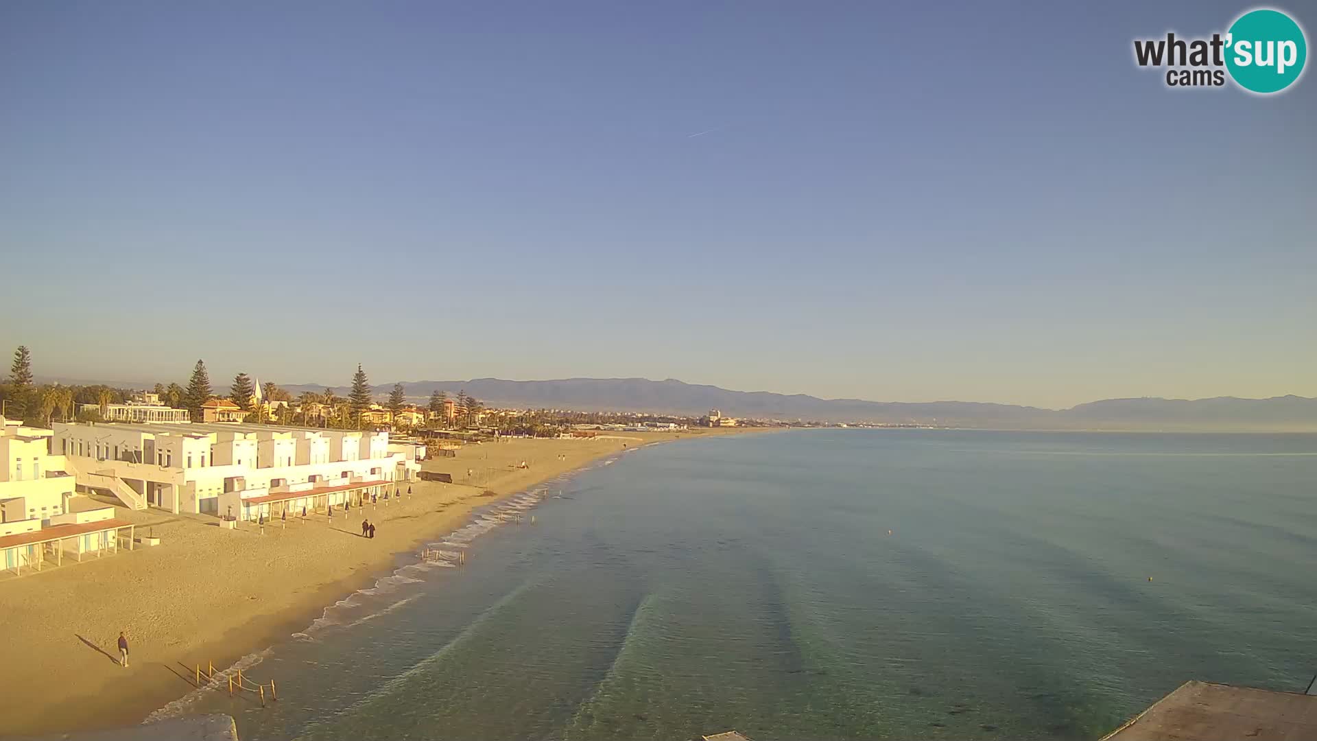 Live Webcam Golf von Cagliari – Strand Poetto – Sardinien