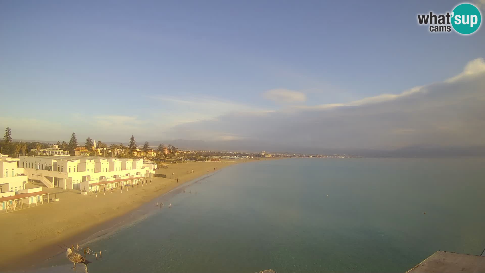 Live Webcam Gulf of Cagliari – Poetto beach – Sardinia