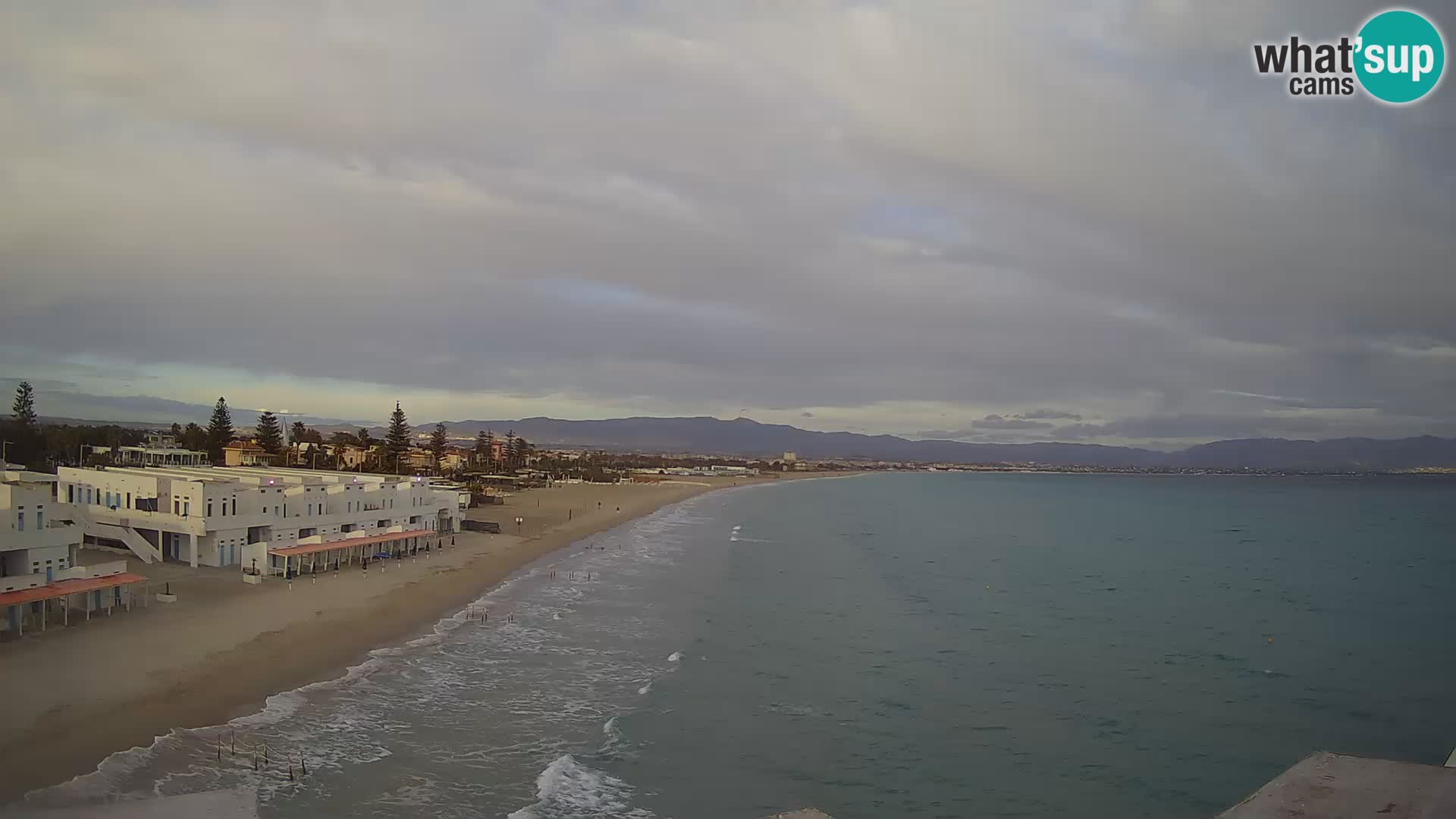 Live Webcam Gulf of Cagliari – Poetto beach – Sardinia