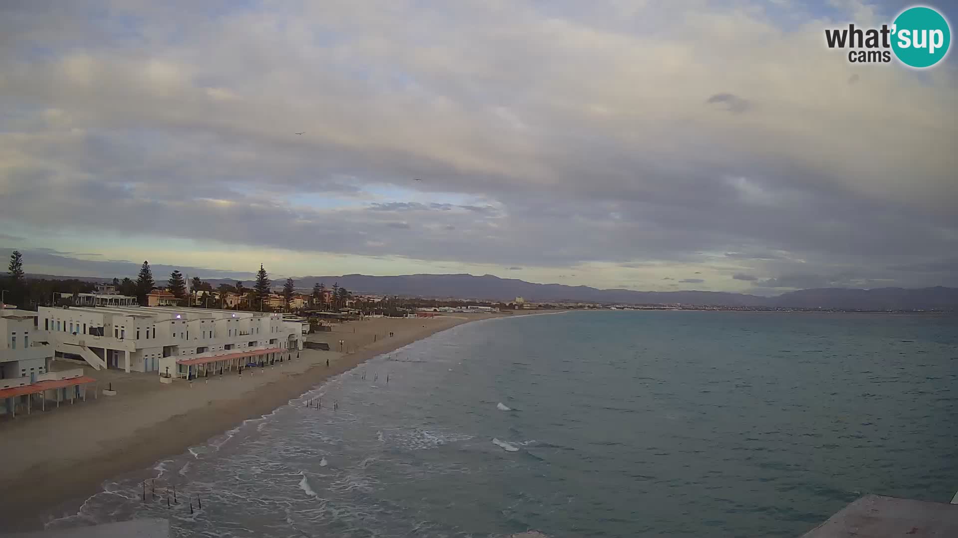 Live Webcam Gulf of Cagliari – Poetto beach – Sardinia