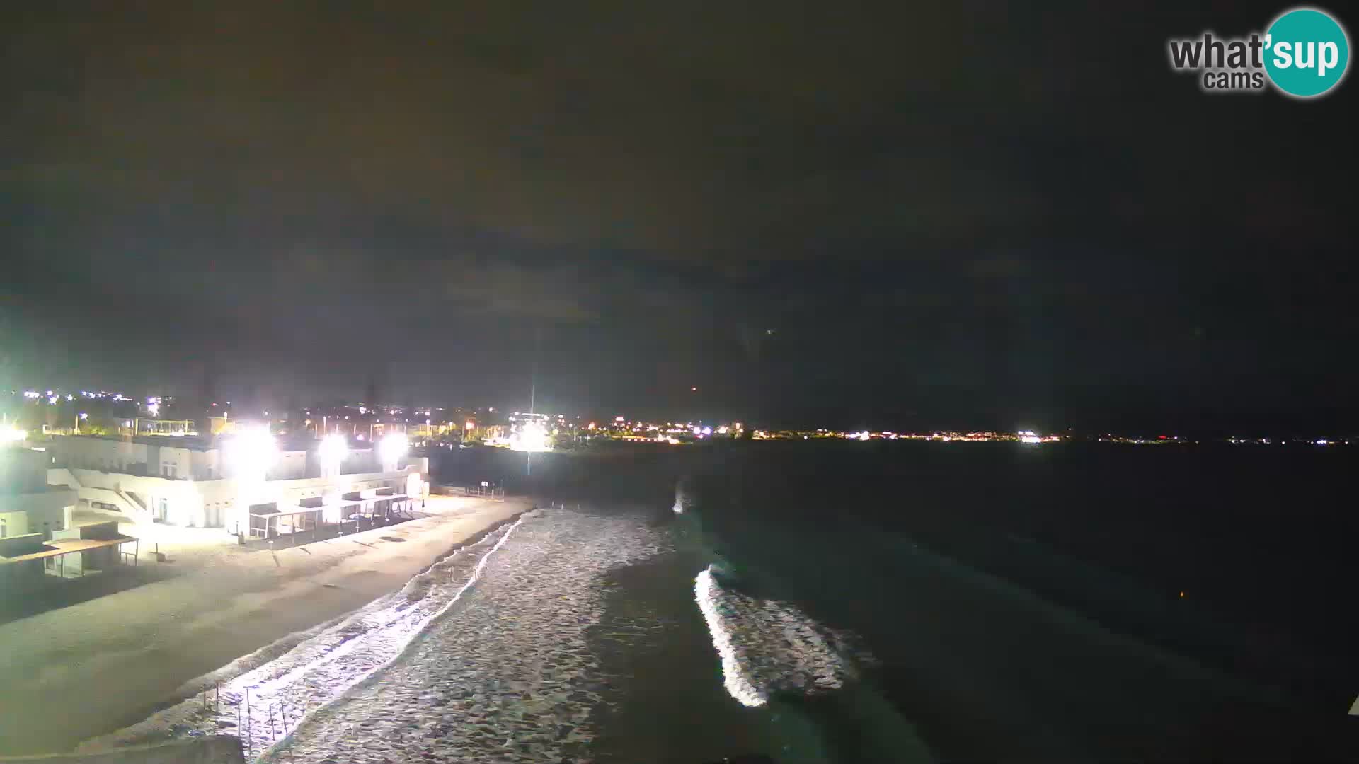 Camera en vivo Golfo de Cagliari – Playa del Poetto – Cerdeña