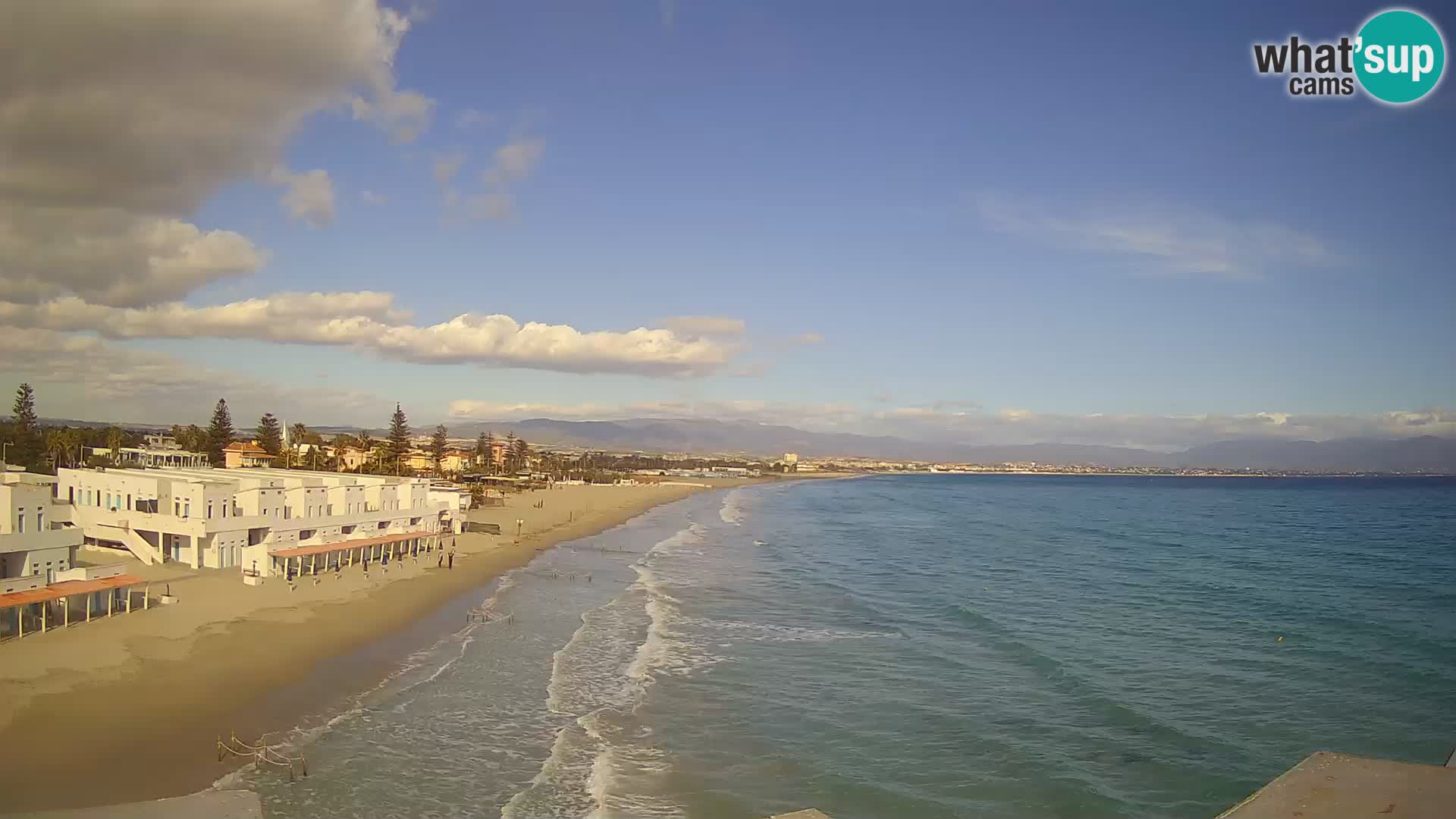 Live Webcam Gulf of Cagliari – Poetto beach – Sardinia