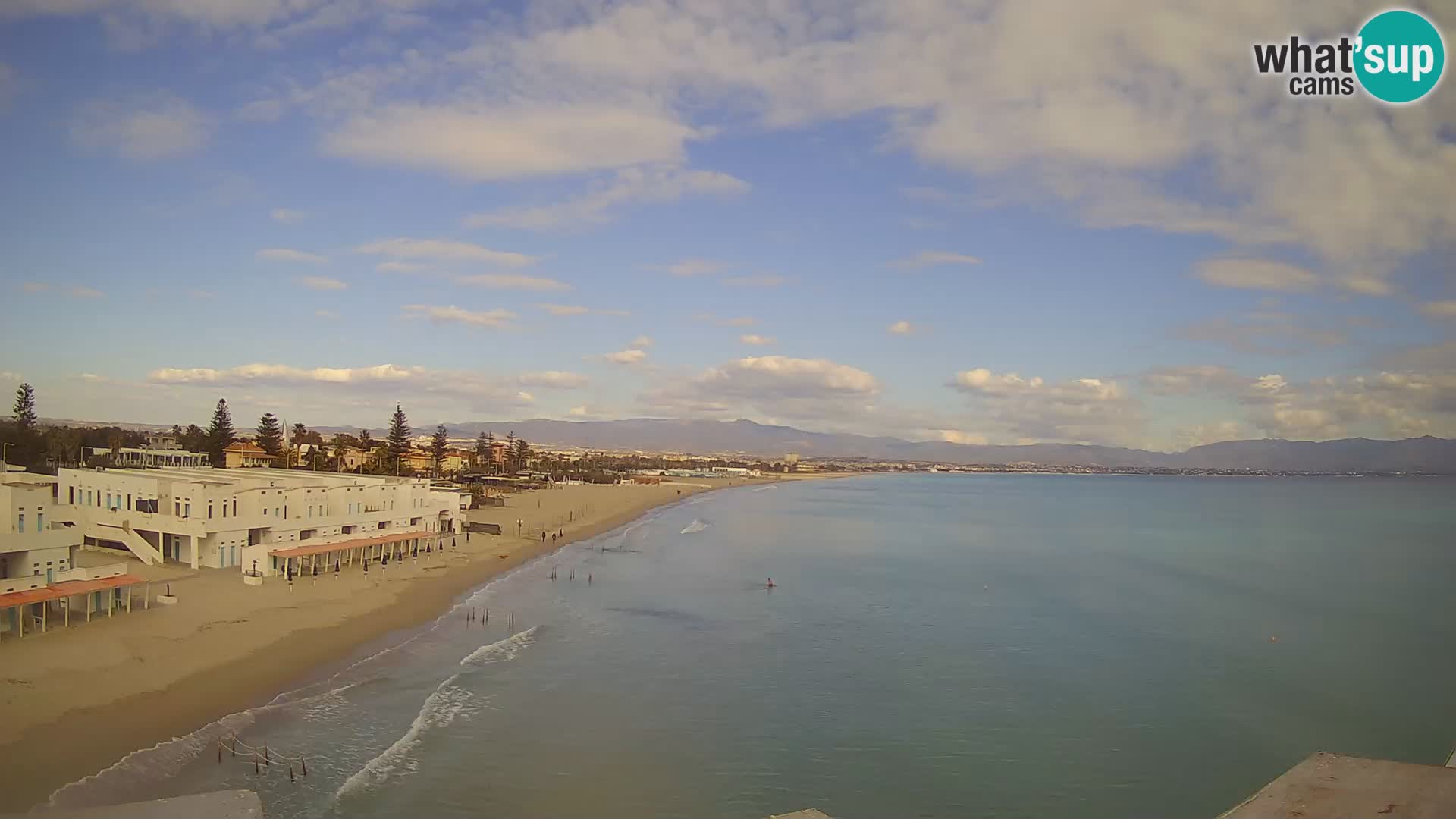 Live Webcam Gulf of Cagliari – Poetto beach – Sardinia