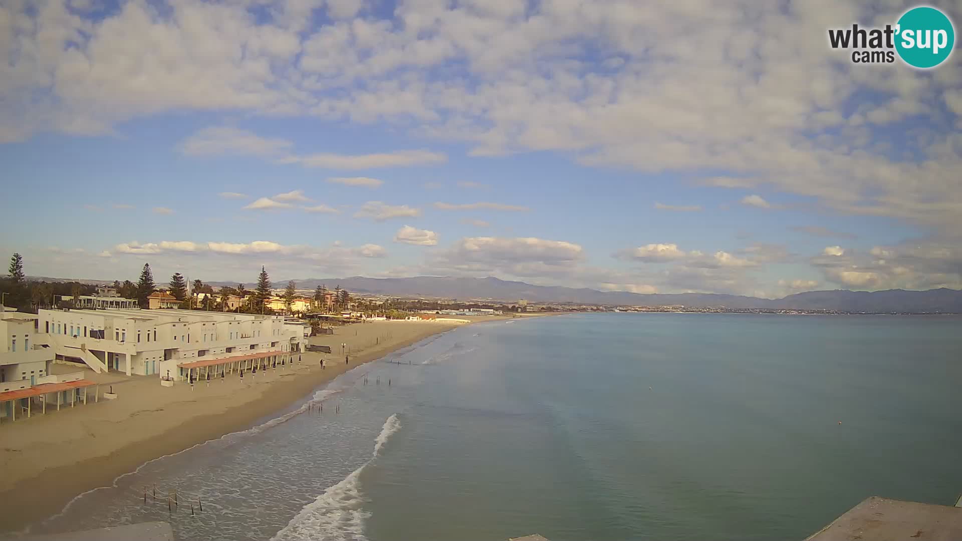 Live Webcam Gulf of Cagliari – Poetto beach – Sardinia