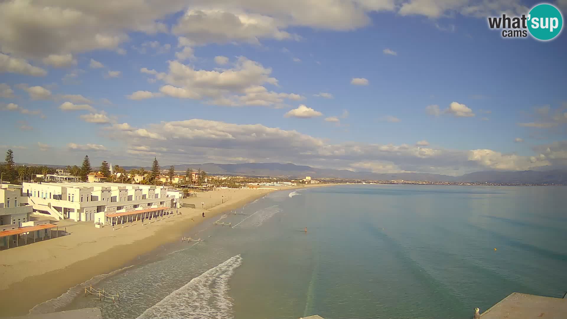 Live Webcam Gulf of Cagliari – Poetto beach – Sardinia