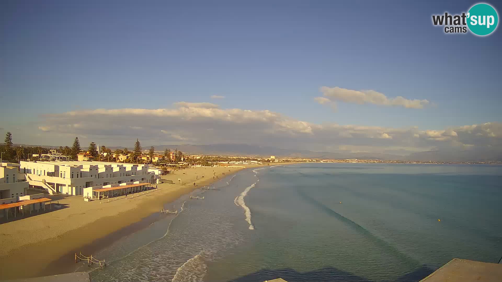 Live Webcam Gulf of Cagliari – Poetto beach – Sardinia