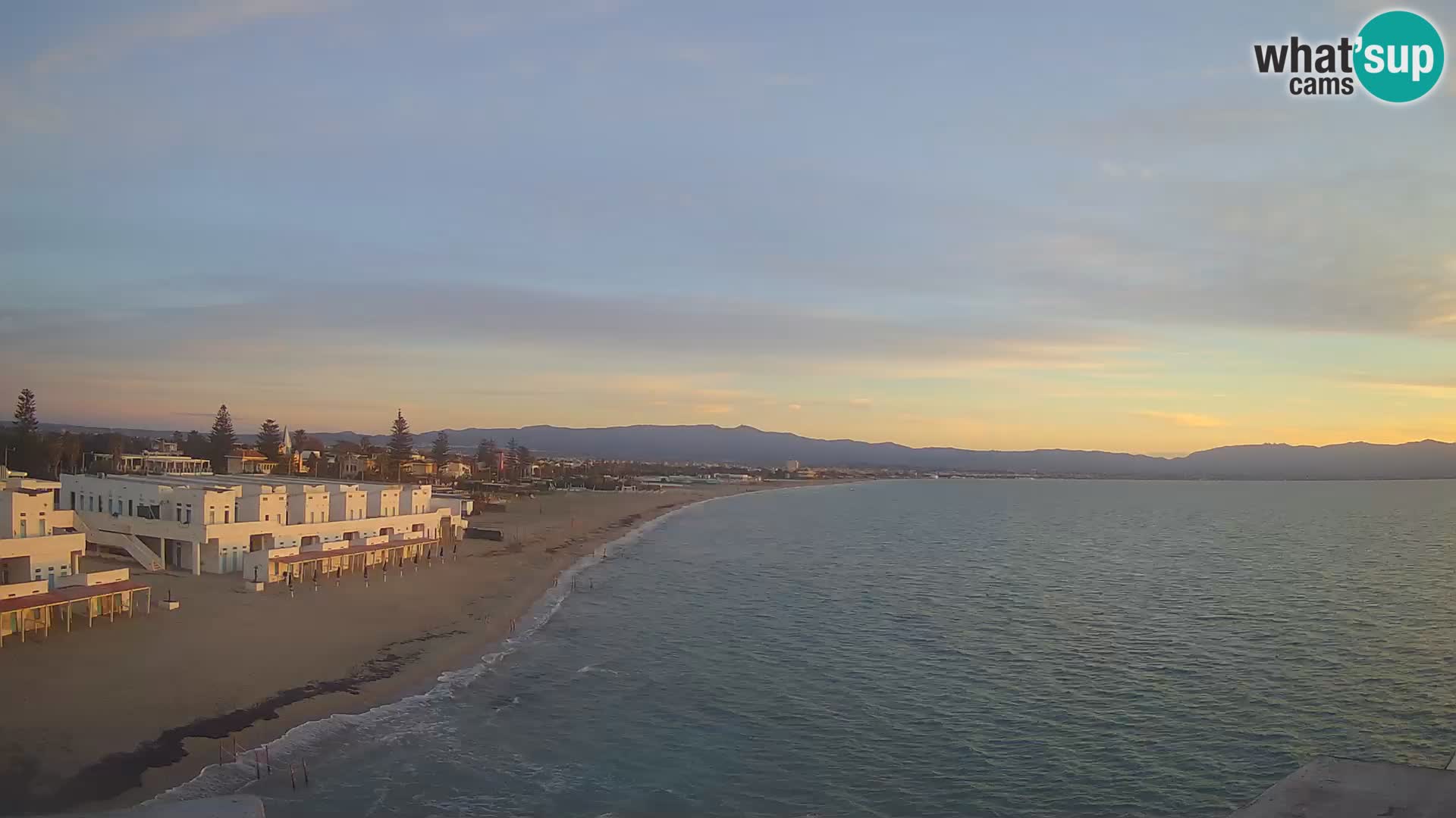 Live Webcam Golfo di Cagliari – Spiaggia del Poetto – Sardegna