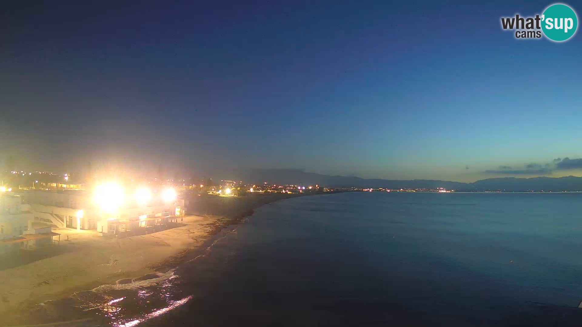 Live Webcam Gulf of Cagliari – Poetto beach – Sardinia