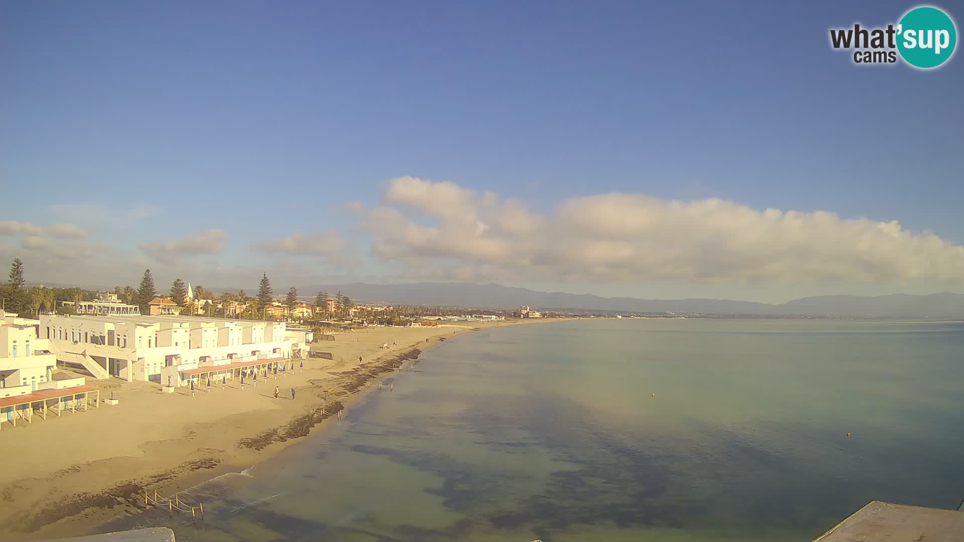 Live Webcam Gulf of Cagliari – Poetto beach – Sardinia