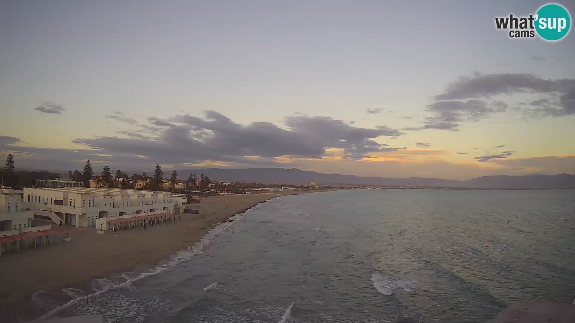 Live Webcam Gulf of Cagliari – Poetto beach – Sardinia