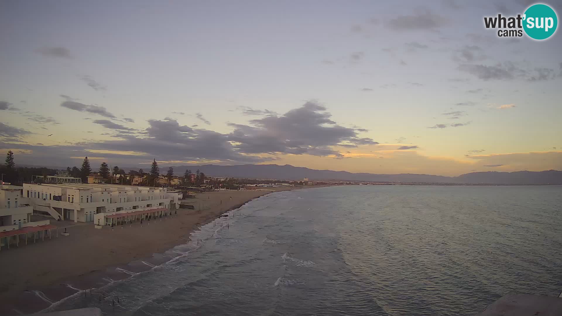 Live Webcam Golfo di Cagliari – Spiaggia del Poetto – Sardegna