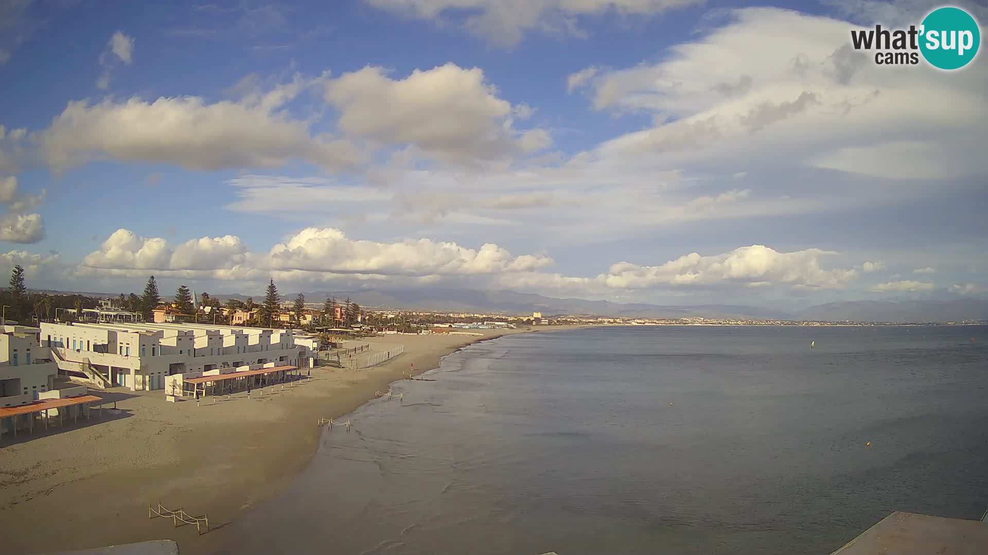 Live Webcam Gulf of Cagliari – Poetto beach – Sardinia