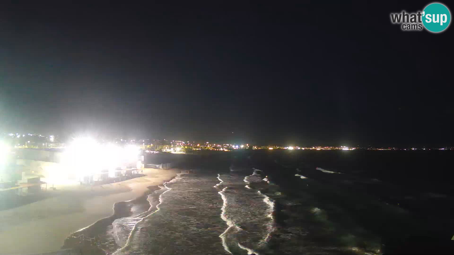 Live Webcam Golf von Cagliari – Strand Poetto – Sardinien