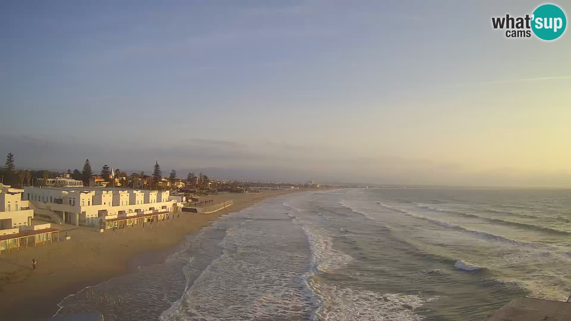 Live Webcam Golfo di Cagliari – Spiaggia del Poetto – Sardegna