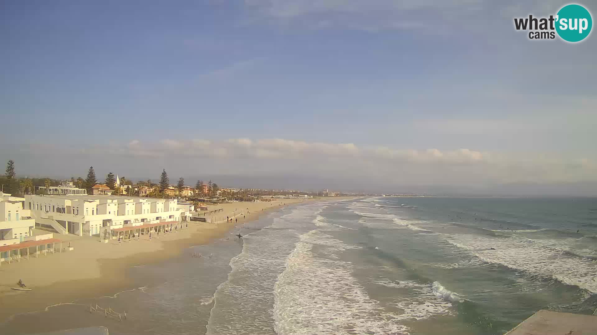 Live Webcam Golfo di Cagliari – Spiaggia del Poetto – Sardegna