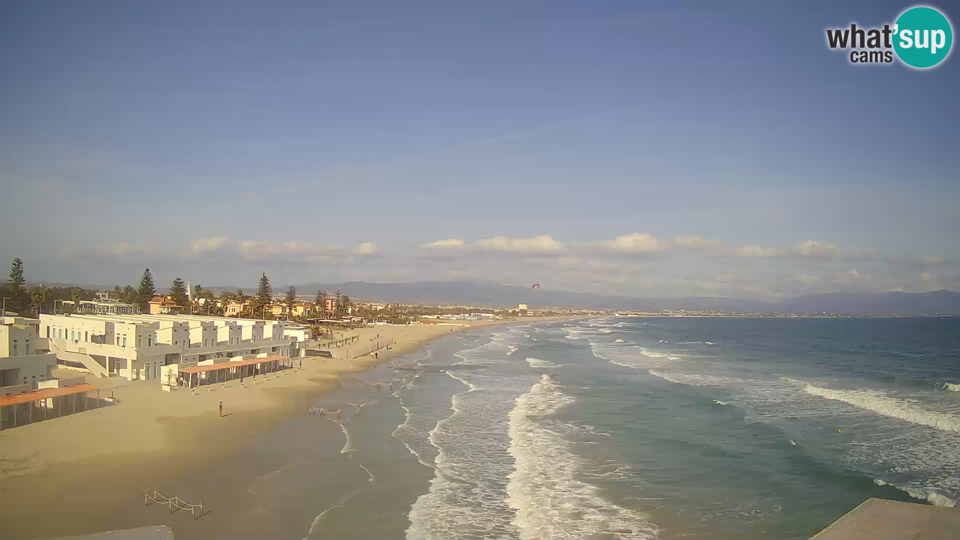 Live Webcam Gulf of Cagliari – Poetto beach – Sardinia