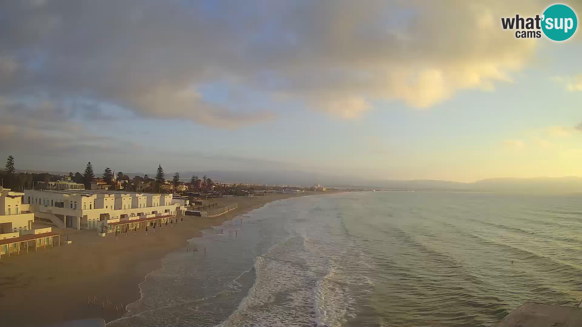 Live Webcam Golfo di Cagliari – Spiaggia del Poetto – Sardegna