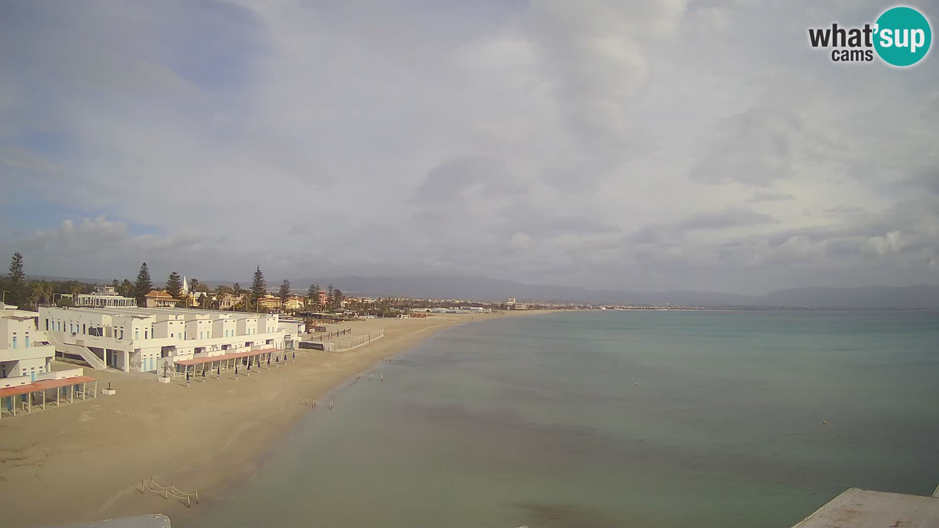 Live Webcam Golfo di Cagliari – Spiaggia del Poetto – Sardegna