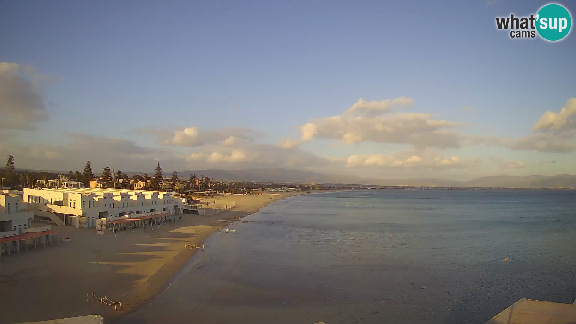 Live Webcam Golf von Cagliari – Strand Poetto – Sardinien