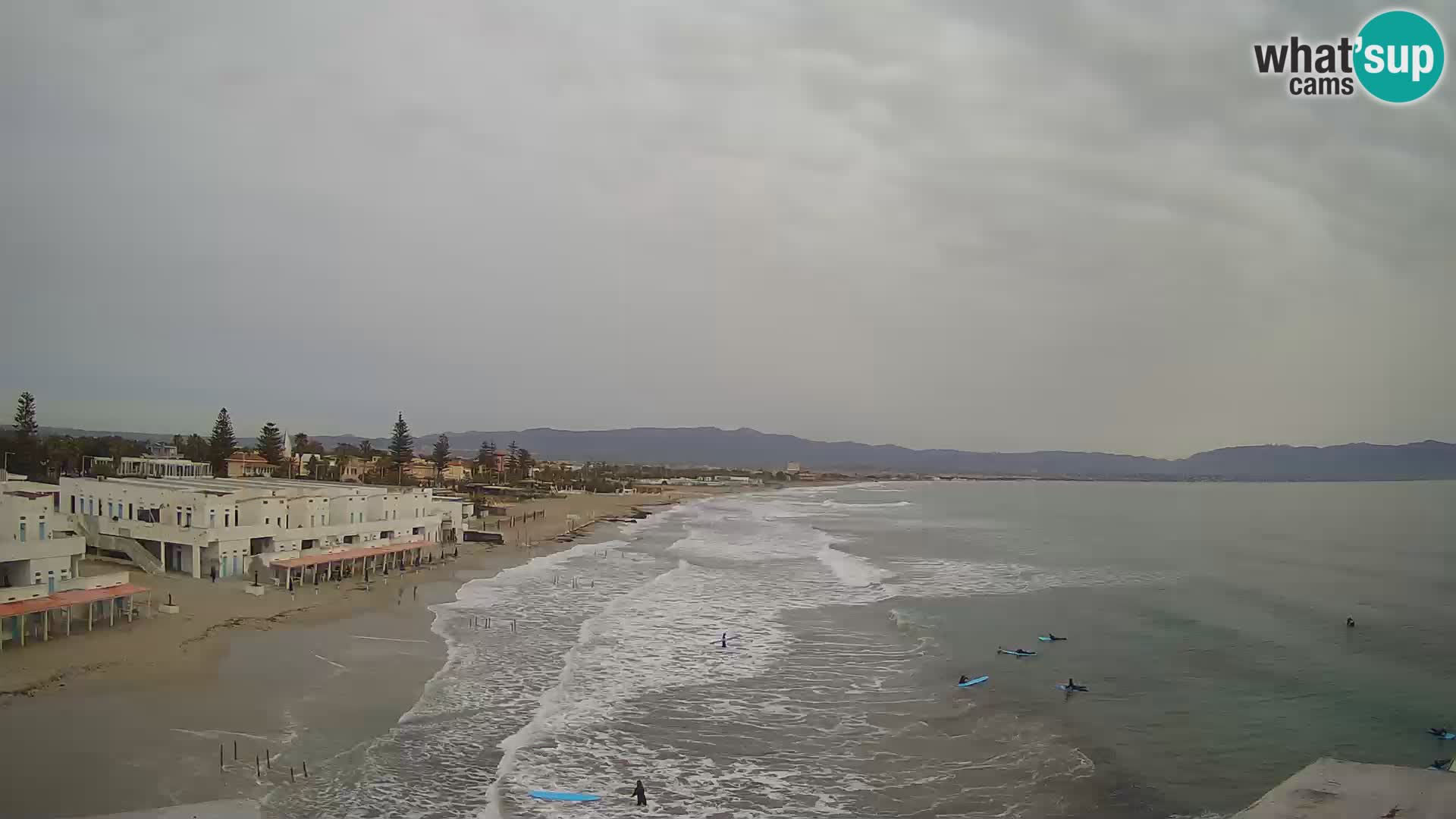 Live Webcam Golfo di Cagliari – Spiaggia del Poetto – Sardegna