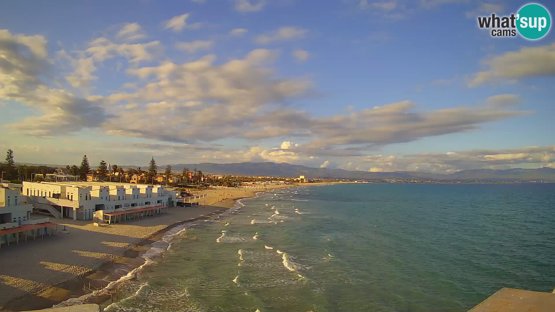 Live Webcam Gulf of Cagliari – Poetto beach – Sardinia